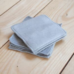 Lot de 5 lingettes démaquillantes