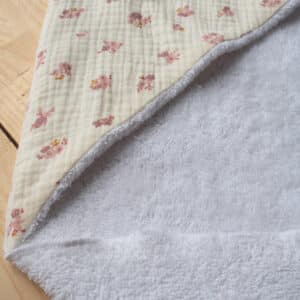 Cape de bain bébé doublée – Image 4