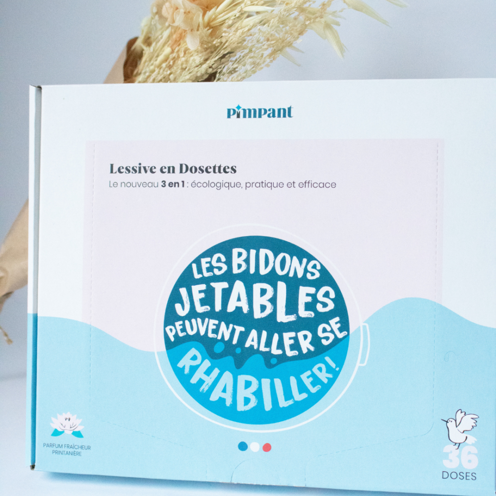 Dosettes de lessive Pimpant solution de lavage écologique