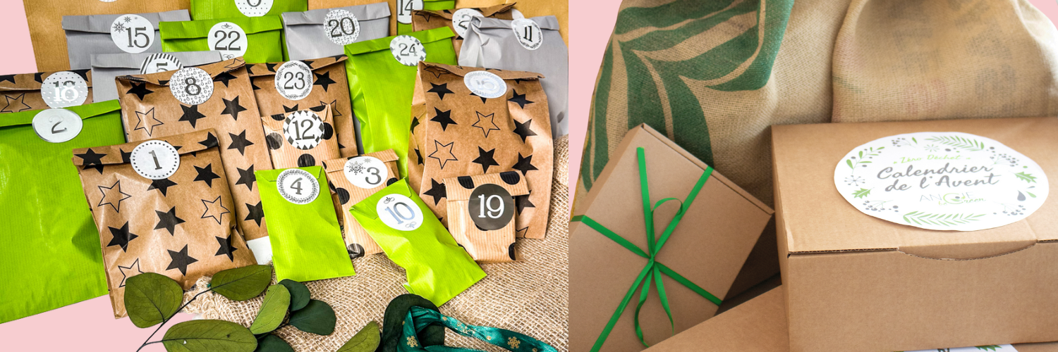 Découvrez nos calendriers de l’avent éco-responsable